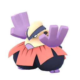 Pokémon GO Shiny Hariyama Sombroso sprite 
