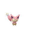 Skitty scaled to 0.4258235294117647x Human scale (compared to 1.7m human)