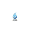 Castform (Rainy) scaled to 0.33647058823529413x Human scale (compared to 1.7m human)