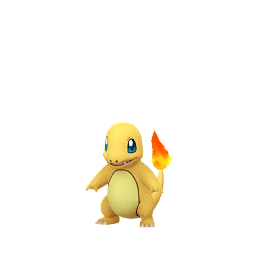 Pokémon GO Shiny Charmander oscuro sprite 