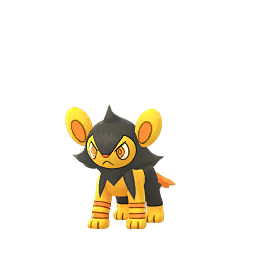 Pokémon GO Shiny Luxio oscuro ♀ sprite 