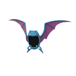 Golbat scaled to 1.661764705882353x Human scale (compared to 1.7m human)