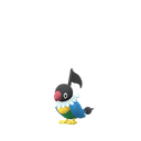 Chatot scaled to 0.5441176470588236x Human scale (compared to 1.7m human)