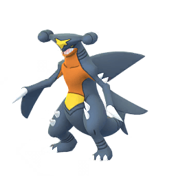 Pokémon GO Shiny Garchomp oscuro ♀ sprite 