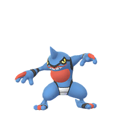 Toxicroak scaled to 1.0147058823529411x Human scale (compared to 1.7m human)