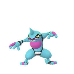 Pokémon GO Shiny Toxicroak Sombroso ♀ sprite 