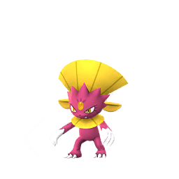 Pokémon GO Shiny Weavile oscuro ♀ sprite 