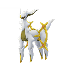 Pokémon GO Arceus (Tipo Eléctrico) sprite 