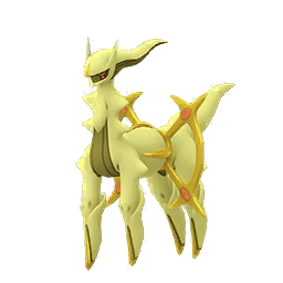 Pokémon GO Shiny Arceus (Tipo Eléctrico) sprite 