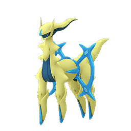 Pokémon GO Shiny Arceus (Wasser sprite 