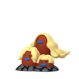 Pokémon GO Shiny Triopikeur d’Alola sprite 