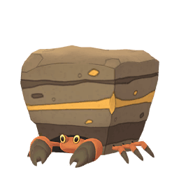Pokémon GO Crustle oscuro sprite 