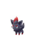 Zorua scaled to 0.6617647058823529x Human scale (compared to 1.7m human)
