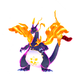 Dracaufeu Gigamax (Shiny)