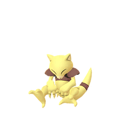 Pokémon GO Shiny Abra oscuro sprite 