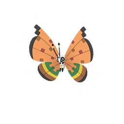 Vivillon (Dürrenmuster) (Shiny)