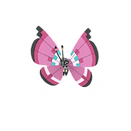 Pokémon GO Vivillon (Blumenmuster) sprite 