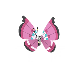 Pokémon GO Shiny Vivillon (Blumenmuster) sprite 