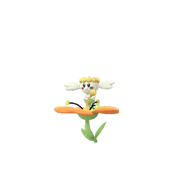 Flabébé (Fleur Orange) (not shiny)