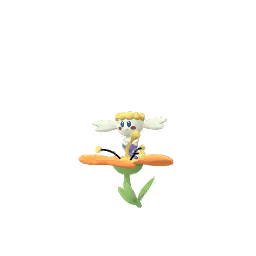 Pokémon GO Shiny Flabébé (Orangeblütler) sprite 