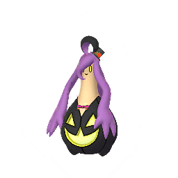 Pokémon GO Shiny Gourgeist (Tamaño Normal) sprite 