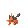Torracat scaled to 0.45176470588235296x Human scale (compared to 1.7m human)