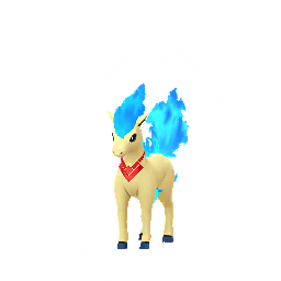 Pokémon GO Shiny Ponyta Obscur sprite 