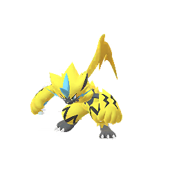 Zeraora scaled to 0.6823529411764706x Human scale (compared to 1.7m human)
