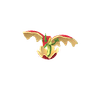 Flapple scaled to 0.33647058823529413x Human scale (compared to 1.7m human)