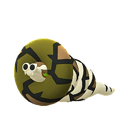 Dunaconda scaled to 3.6029411764705883x Human scale (compared to 1.7m human)