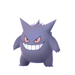 Pokémon GO Shiny Gengar oscuro sprite 