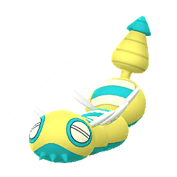 Dudunsparce (Three-Segment Form) scaled to 4.220588235294118x Human scale (compared to 1.7m human)