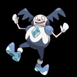 Official artwork of Galarian Mr. Mime