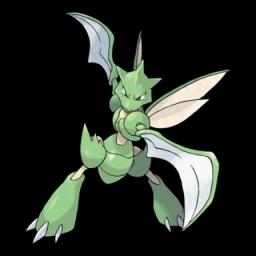 Official artwork of Shadow Scyther