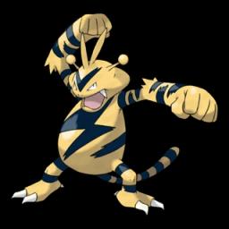 Official artwork of Shadow Electabuzz