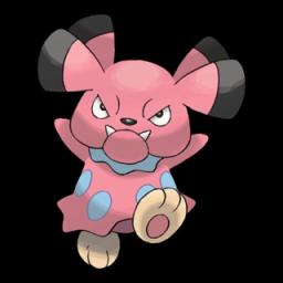 Official artwork of Snubbull oscuro