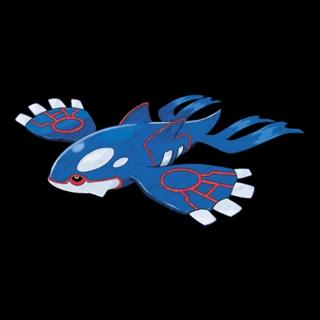 Official artwork of Crypto-Kyogre