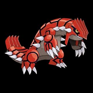Official artwork of Groudon Obscur