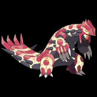 Official artwork of Primo-Groudon