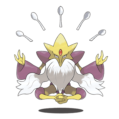Shiny Alakazam ( Maxed Out To Level 40 ) ( Two Charged Moves ) Pokemon  Trade Go