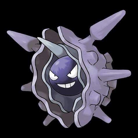 Official artwork of Cloyster oscuro