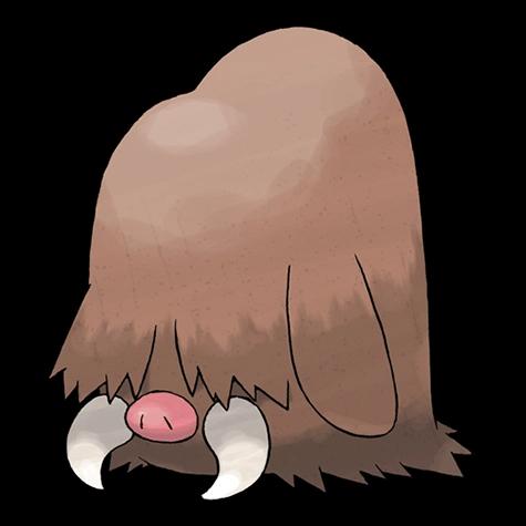 Official artwork of Piloswine oscuro