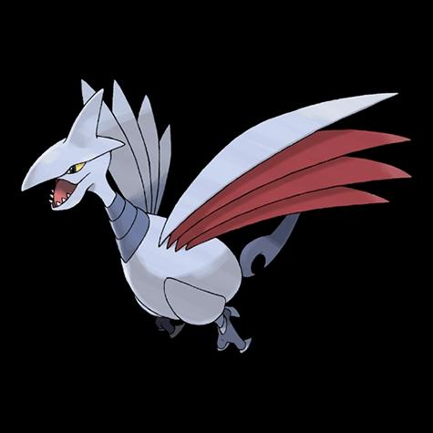 Official artwork of Skarmory oscuro