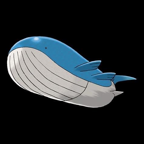Official artwork of Wailord oscuro