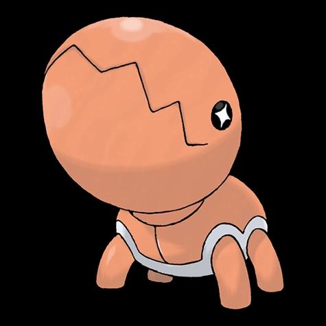 Official artwork of Trapinch oscuro