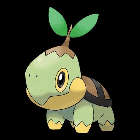 Official artwork of Turtwig Sombroso