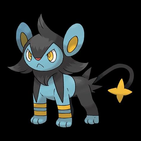 Official artwork of Luxio Obscur