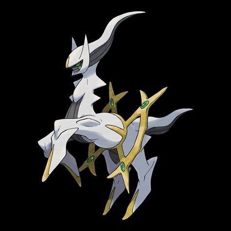 Official artwork of Arceus (Ghost)