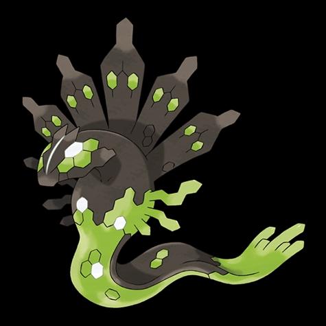 Official artwork of Zygarde (Fifty Percent Shadow)