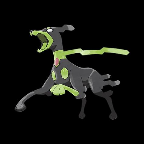 Official artwork of Crypto-Zygarde (10%-Form)